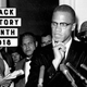 Civil rights leader Malcolm X speaks to reporters in Washington, D.C., on May 16, 1963.